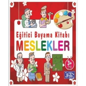 Eğitici Boyama Kitabı : Meslekler - Parıltı Yayınları