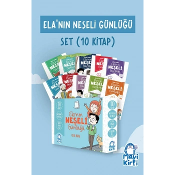 ELANIN NEŞELİ GÜNLÜĞÜ 2.SINIF 10 KİT.-MAVİ KİRPİ YAYINLARI