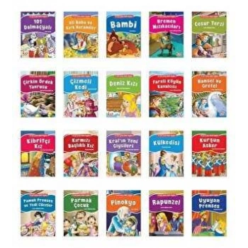 EN ÇOK SEVİLEN MİNİK KLASİKLER FABL (20 KİTAP) / BICIRIK YAYINLARI