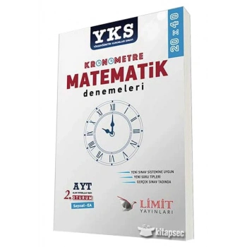 ESKİ YKS AYT 2.Oturum Kronometre Matematik Denemeleri Limit Yayınları