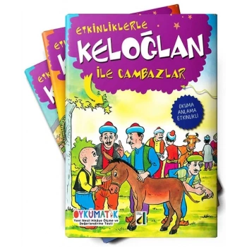 Etkinliklerle Keloğlan- (6 Kitap 1.Ve 2.Sınıflar)-Damla Yayınları