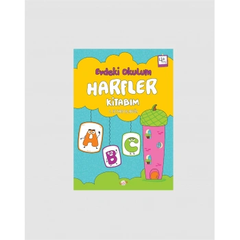 Evdeki Okulum Harfler Kitabım - Kukla Yayınları