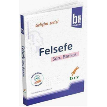 Felsefe B Serisi Orta Düzey Video Çözümlü Soru Bankası-Birey Eğitim Yayınları