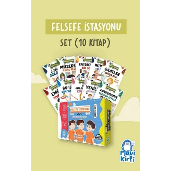 Felsefe İstasyonu 3.Sınıf Hikaye (10 Kitap) - Nakiye Esra Bulut - Mavi Kirpi Yayınları