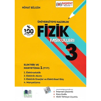 Fizik Fasikülleri 3-Elektrik ve Manyetizma - Nihat Bilgin Yayınları