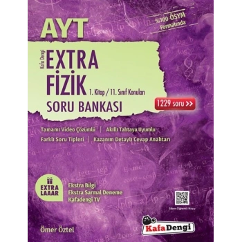 FİZİK SORU BANKASI AYT 1.KİTAP EXTRA / KAFADENGİ YAYINLARI