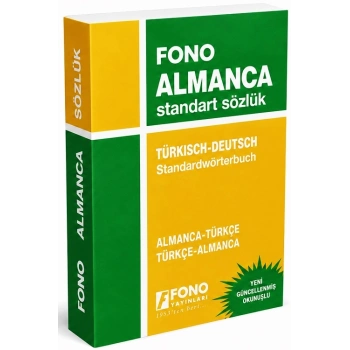 FONO YAYINLARI ALMANCA STANDART SÖZLÜK