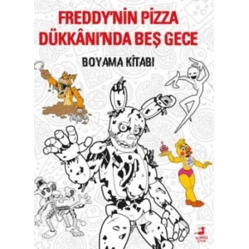 Freddynin Pizza Dükkanında Beş Gece Boyama Kitabı-Olimpos Çocuk