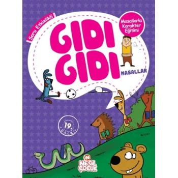 Gıdı Gıdı Masallar (ciltli masal) - Yavuz Bahadıroğlu - Genç Nesil Yayınları