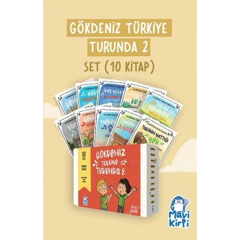 Gökdeniz Türkiye Turunda 2 – 4. Sınıf Hikaye Seti 10 Kitap - Vildan Özdemir - Mavi Kirpi Yayınları