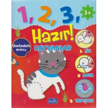 Hayvanlar +3 Yaş-Hazır! - Parıltı Yayınları
