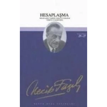 Hesaplaşma - Necip Fazıl Kısakürek - Büyük Doğu Yayınları
