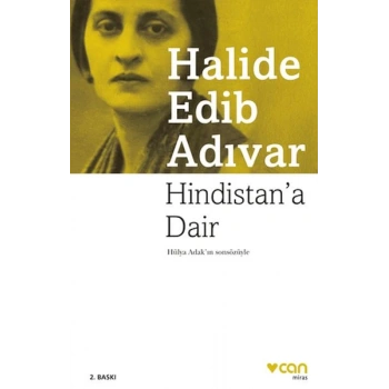 Hindistana Dair-Halide Edib Adıvar-Can Yayınları
