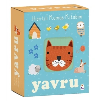HIŞIRTILI KUMAŞ KİTABIM - YAVRU / İNDİGO ÇOCUK