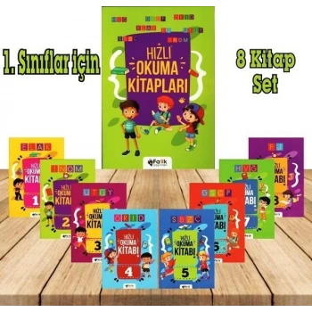 Hızlı Okuma Kitabı (8 Kitap) - Fark Yayınları