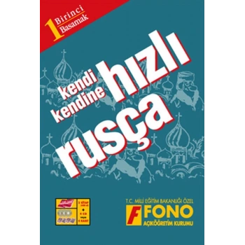 Hızlı Rusça 1.Basamak (3Kitap+Cd) - Fono Yayınları