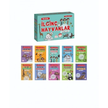 İlginç Hayvanlar Serisi 10 Kitap-Yasemin Akyol-Nesil Yayınları