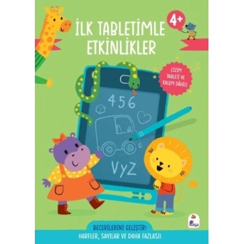 İlk Tabletimle Etkinlikler 4+ Yaş - Harfler, Sayılar - İndigo Çocuk