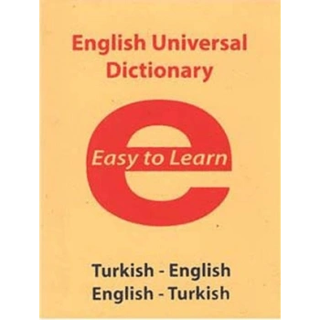 İlköğretim Türkçe İngilizce- İngilizce Türkçe Sözlük- Evrensel İletişim Yayınları