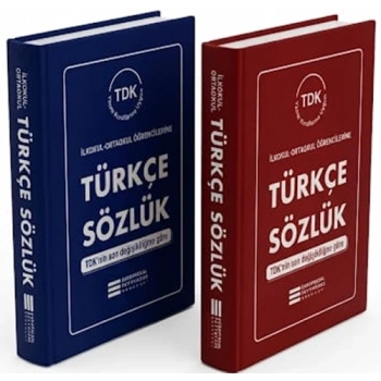 İlköğretim Türkçe Sözlük 1.Hamur Plastik Kapak - Evrensel İletişim Yayınları