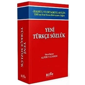 İlköğretim Yeni Türkçe Sözlük 2.Hamur Karton Kapak - Bilge Kültür Yayınları