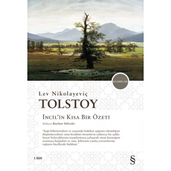 İncilin Kısa Bir Özeti - Lev Nikolayeviç Tolstoy - Everest Yayınları