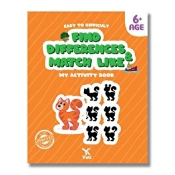 İngilizce Kolaydan Zora Farkını Bul Benzerini Eşleştir - Yeti Kitap