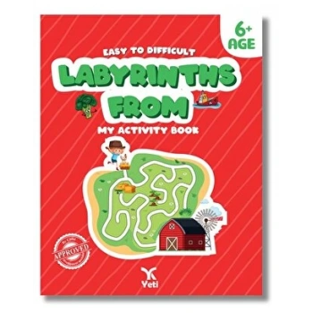İngilizce Kolaydan Zora Labirentler Kitabı - Yeti Kitap