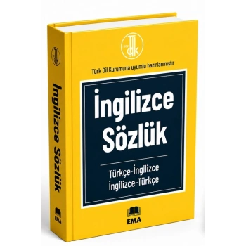 İngilizce Sözlük-Ortaokullar İçin 1.Hamur Karton Kapak - Ema Yayınları