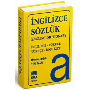 İngilizce Türkçe - Türkçe İngilizce Sözlük - 1.Hamur Plastik Kapak Ema Yayınları