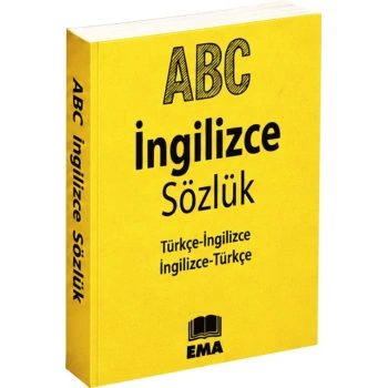 İngilizce Türkçe Türkçe İngilizce Sözlük 2.Hamur Karton Kapak - Ema Yayınları