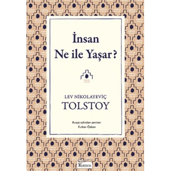 İnsan Ne İle Yaşar (Bez Kapak) - Lev Nikolayeviç Tolstoy - Koridor Yayınları