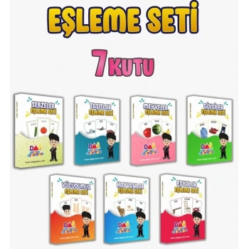 Kavram Eşleme Seti 7 Kutu - Dağ Yayınları