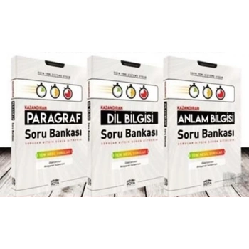 KAZANDIRAN PARAGRAF 3LÜ SET ROTA YAYINLARI