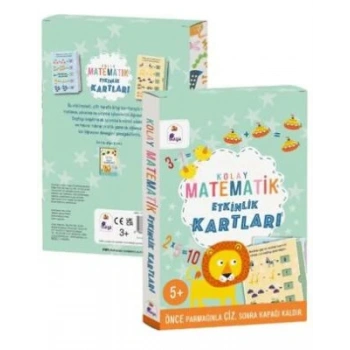 Kolay Matematik Etkinlik Kartları-İndigo Çocuk