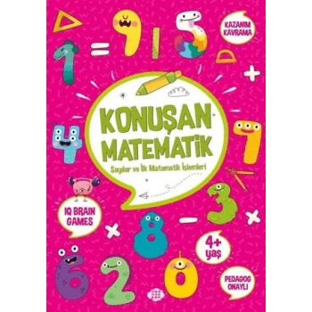 Konuşan Matematik-(4+Yaş)-Kolektif-Dokuz Çocuk Yayınları