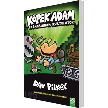 Köpek Adam 2 -Tasmasından Kurtuluyor- Dav Pilkey - Altın Kitaplar Yayınları