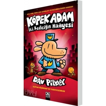 Köpek Adam 3-İki Kediciğin Hikayesi - Dav Pilkey - Altın Kitaplar Yayınları