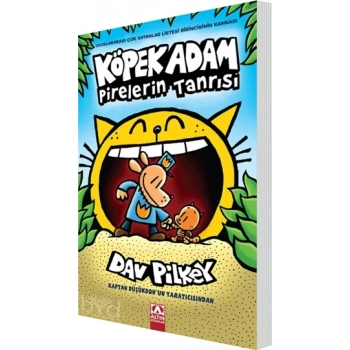 Köpek Adam 5-Pirelerin Tanrısı - Dav Pilkey - Altın Kitaplar Yayınları