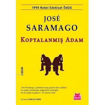Kopyalanmış Adam - Jose Saramago - Kırmızı Kedi Yayınları