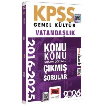 KPSS Genel Kültür Vatandaşlık Çıkmış Sorular-Yargı Yayınları