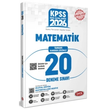 KPSS Hibrit Plus Matematik 20 Deneme - Data Yayınları