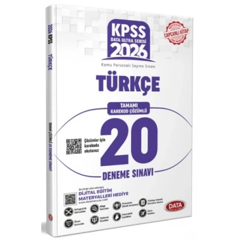 KPSS Hibrit Plus Türkçe 20 Deneme - Data Yayınları