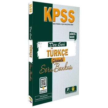 KPSS Türkçe Soru Bankası Dev Seri - Tasarı Yayınları