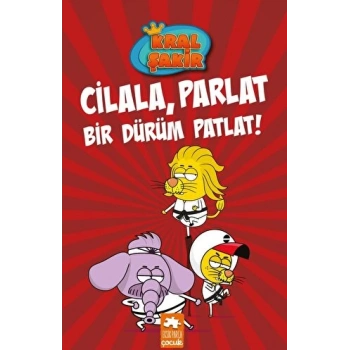 Kral Şakir 13:Cilala Parlat Bir Dürüm Patlat - Varol Yaşaroğlu - Eksik Parça Yayınları