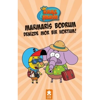 Kral Şakir 14:Marmaris Bodrum Denizde Mor Bir Hortum - Varol Yaşaroğlu - Eksik Parça Yayınları