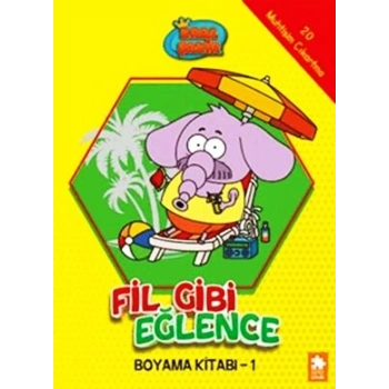 Kral Şakir - Fil Gibi Eğlence Boyama Kitabı 1- Eksik Parça