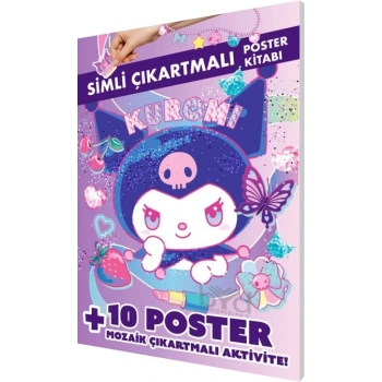 Kuromi Simli Çıkartmalı Poster Kitabı-Doğan Çocuk