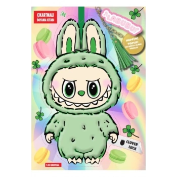 Labubu Clover Luck Çılgın Koleksiyon – Çıkartmalı Boyama Kitabı-Doğan Çocuk