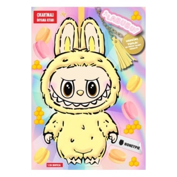 Labubu Honeypıe Çılgın Koleksiyon – Çıkartmalı Boyama Kitabı-Doğan Çocuk